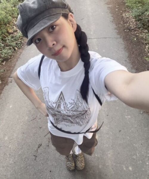 CARGOBROS FOR WOMAN(カーゴブロスフォーウィメン)の「スタウィングス 半袖Tシャツ (ワイン)(Tシャツ/カットソー・レディース・その他・SMALL/MEDIUM/LARGE/X-LARGE/2XL)」の7枚目の写真