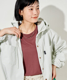 Foxfire（フォックスファイヤー）の「Foxfire × FREAK'S STORE/フォックスファイヤー ボーダーフード長袖シャツ（シャツ/ブラウス）」