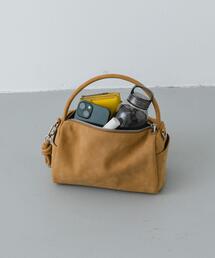 SENSE OF PLACE by URBAN RESEARCH（センスオブプレイスバイアーバンリサーチ）の「【動画有/コンパクトサイズ】ラウンドスクエアソフトバッグ /肩掛け/斜め掛け/定番/ベーシック（ハンドバッグ）」