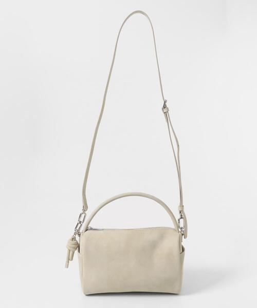 SENSE OF PLACE by URBAN RESEARCH（センスオブプレイスバイアーバンリサーチ）の「ラウンドスクエアソフトバッグ（ハンドバッグ・レディース・マスタード/ブラック/ライトベージュ・ONE）」の21枚目の写真