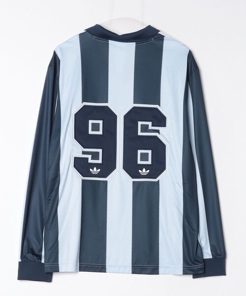 adidas（アディダス）の「ブリットコア ジャージ / アディダスオリジナルス adidas Originals（Tシャツ/カットソー・メンズ・ブルー/ホワイト・XX-LARGE/3XL/LARGE/MEDIUM/SMALL/X-LARGE）」の11枚目の写真