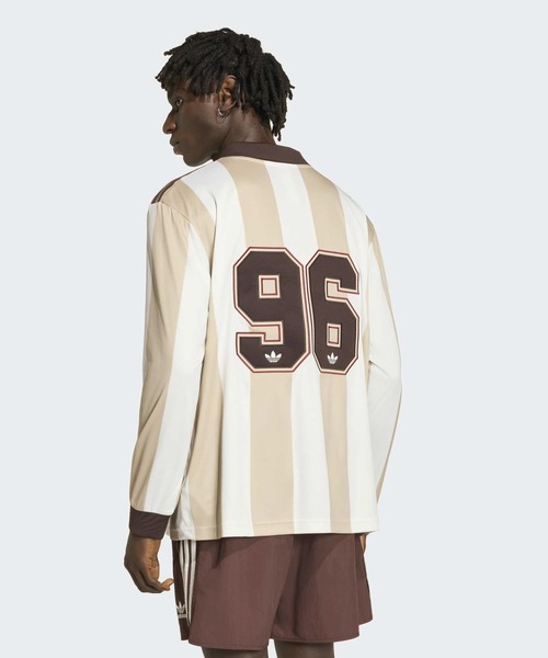 adidas（アディダス）の「ブリットコア ジャージ / アディダスオリジナルス adidas Originals（Tシャツ/カットソー・メンズ・ブルー/ホワイト・XX-LARGE/3XL/LARGE/MEDIUM/SMALL/X-LARGE）」の3枚目の写真