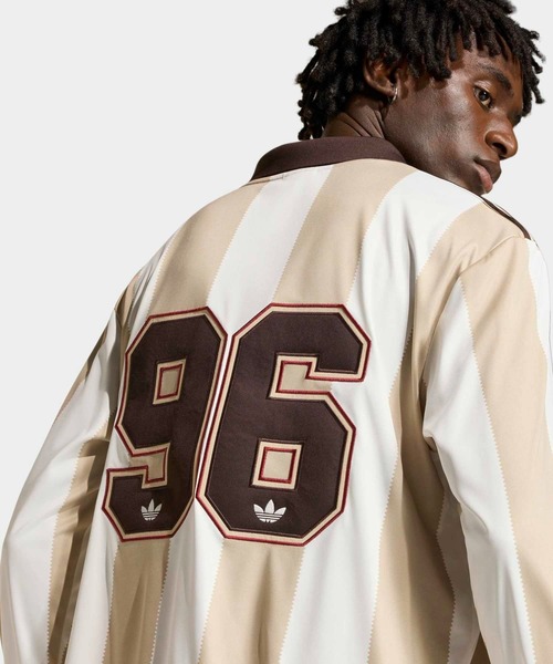 adidas（アディダス）の「ブリットコア ジャージ / アディダスオリジナルス adidas Originals（Tシャツ/カットソー・メンズ・ブルー/ホワイト・XX-LARGE/3XL/LARGE/MEDIUM/SMALL/X-LARGE）」の5枚目の写真