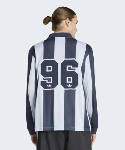 adidas（アディダス）の「ブリットコア ジャージ / アディダスオリジナルス adidas Originals（Tシャツ/カットソー・メンズ・ブルー/ホワイト・XX-LARGE/3XL/LARGE/MEDIUM/SMALL/X-LARGE）」の7枚目の写真