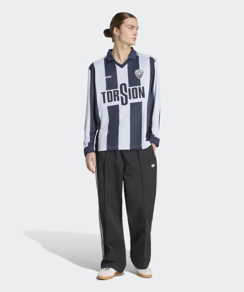 adidas（アディダス）の「ブリットコア ジャージ / アディダスオリジナルス adidas Originals（Tシャツ/カットソー・メンズ・ブルー/ホワイト・XX-LARGE/3XL/LARGE/MEDIUM/SMALL/X-LARGE）」の10枚目の写真