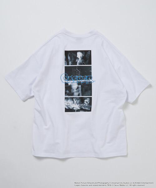 FREAK'S STORE(フリークスストア)の「限定展開 Casper/キャスパー 別注 ビッグシルエット バックプリント クルーネックTシャツ(Tシャツ/カットソー・メンズ・ホワイト/アッシュグレー/ブラック・LARGE/MEDIUM/SMALL)」の13枚目の写真