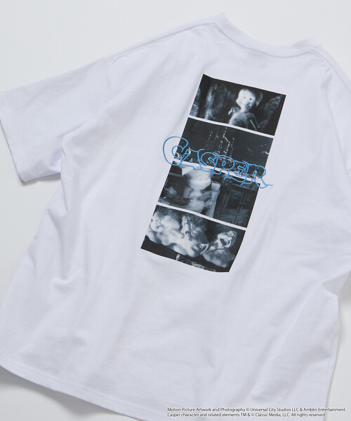 FREAK'S STORE(フリークスストア)の「限定展開 Casper/キャスパー 別注 ビッグシルエット バックプリント クルーネックTシャツ(Tシャツ/カットソー・メンズ・ホワイト/アッシュグレー/ブラック・LARGE/MEDIUM/SMALL)」の14枚目の写真