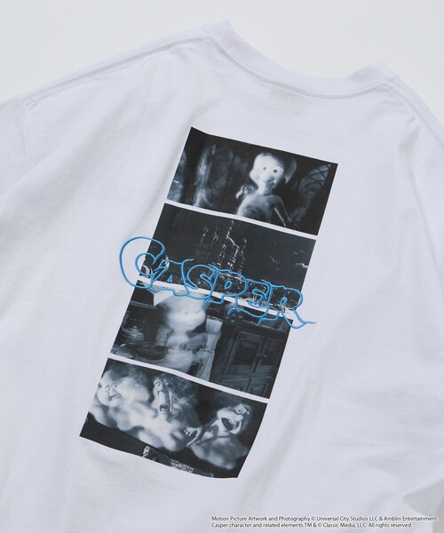 FREAK'S STORE(フリークスストア)の「限定展開 Casper/キャスパー 別注 ビッグシルエット バックプリント クルーネックTシャツ(Tシャツ/カットソー・メンズ・ホワイト/アッシュグレー/ブラック・LARGE/MEDIUM/SMALL)」の15枚目の写真