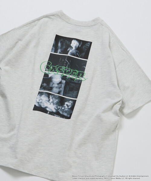 FREAK'S STORE(フリークスストア)の「限定展開 Casper/キャスパー 別注 ビッグシルエット バックプリント クルーネックTシャツ(Tシャツ/カットソー・メンズ・ホワイト/アッシュグレー/ブラック・LARGE/MEDIUM/SMALL)」の22枚目の写真