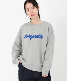 STRAWBERRY-FIELDS（ストロベリーフィールズ）の「セントラル裏毛_ロゴ刺繍裏毛プルオーバー（Tシャツ/カットソー・レディース）」