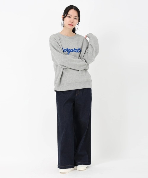 セール】セントラル裏毛_ロゴ刺繍裏毛プルオーバー（Tシャツ