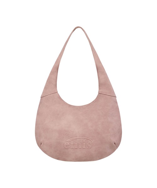 EMIS(イミス)の「LOGO EMBOSSED SHOULDER BAG(ショルダーバッグ・レディース・ライトブルー/ベージュ/ピンク・FREE)」の3枚目の写真