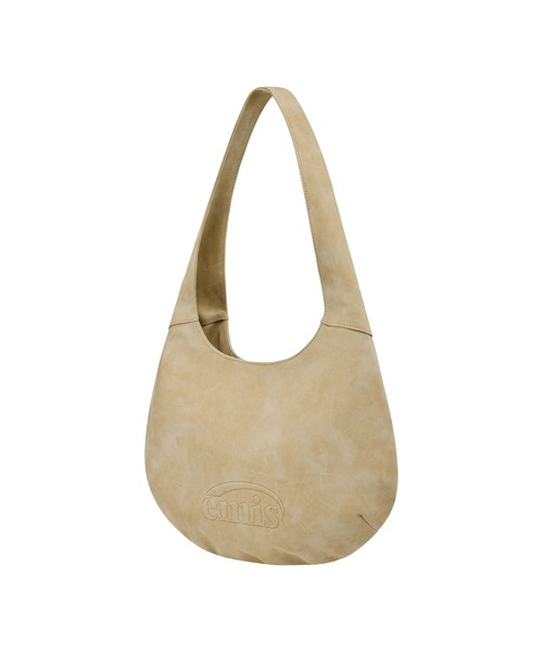 EMIS(イミス)の「LOGO EMBOSSED SHOULDER BAG(ショルダーバッグ・レディース・ライトブルー/ベージュ/ピンク・FREE)」の4枚目の写真
