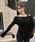 MUCENT�i���Z���g�j�́u��MUCENT���u�����h���A�����K�i/LIVRE OFF SHOULDER UNBALANCE LONG SLEEVE T ���u�[���I�t�V�����_�[�A���o�����X�O���~����T�V���c�iT�V���c/�J�b�g�\�[�j�v�b�u���b�N