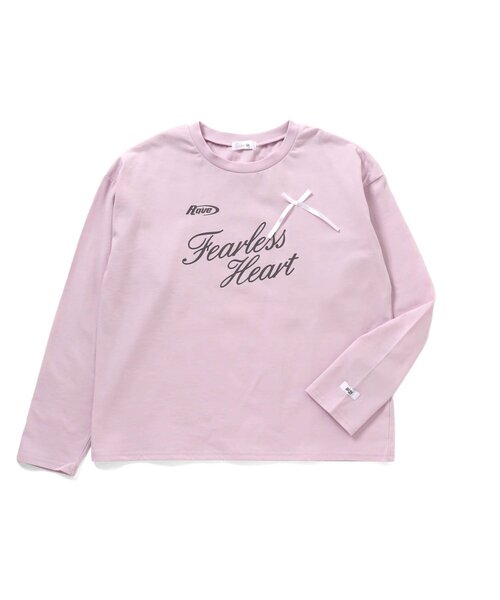 algy（アルジー）の「ガーリーゲーミングロンT（Tシャツ/カットソー・キッズ・オフホワイト/ピンク/サックスブルー・160/150/140/130）」の11枚目の写真