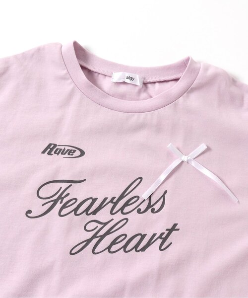 algy（アルジー）の「ガーリーゲーミングロンT（Tシャツ/カットソー・キッズ・オフホワイト/ピンク/サックスブルー・160/150/140/130）」の14枚目の写真