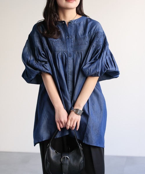 model：156cm 着用サイズ：M