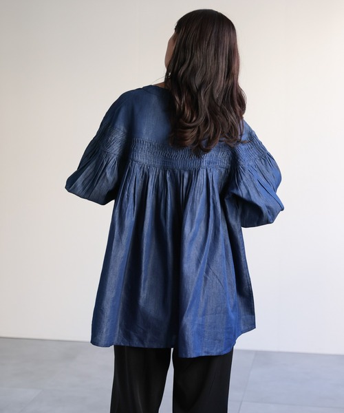 model：156cm 着用サイズ：M
