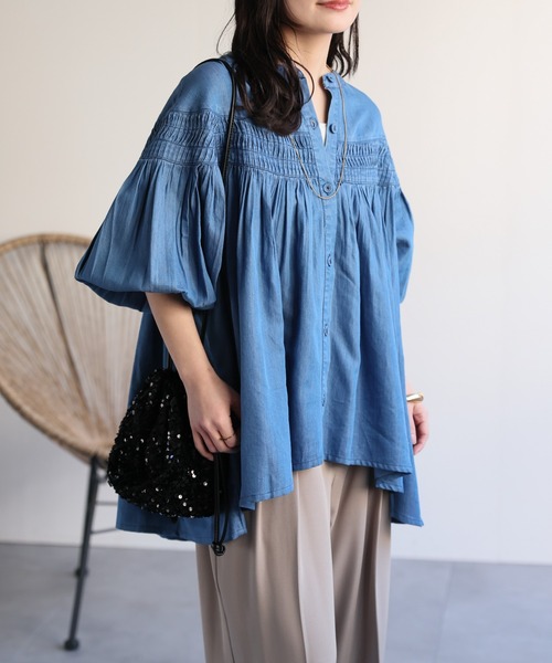 model：156cm 着用サイズ：M