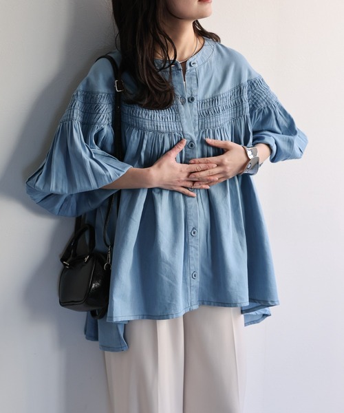 model：156cm 着用サイズ：M