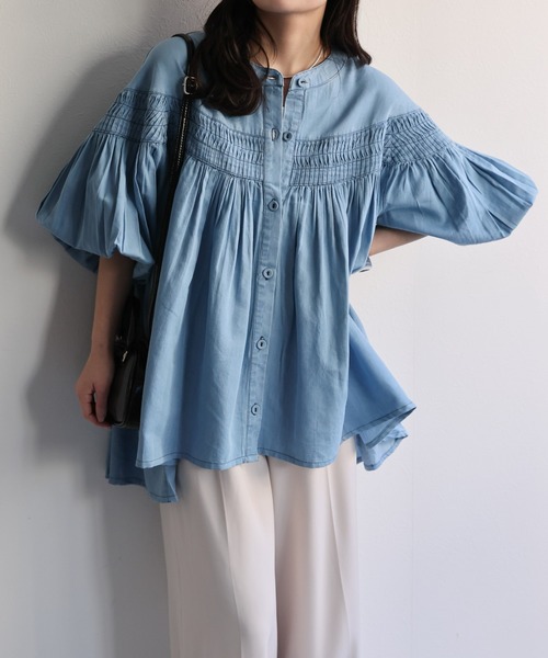 model：156cm 着用サイズ：M