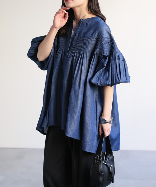 model：156cm 着用サイズ：M