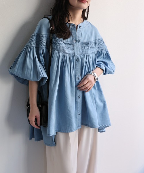 model：156cm 着用サイズ：M