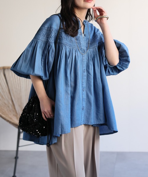 model：156cm 着用サイズ：M