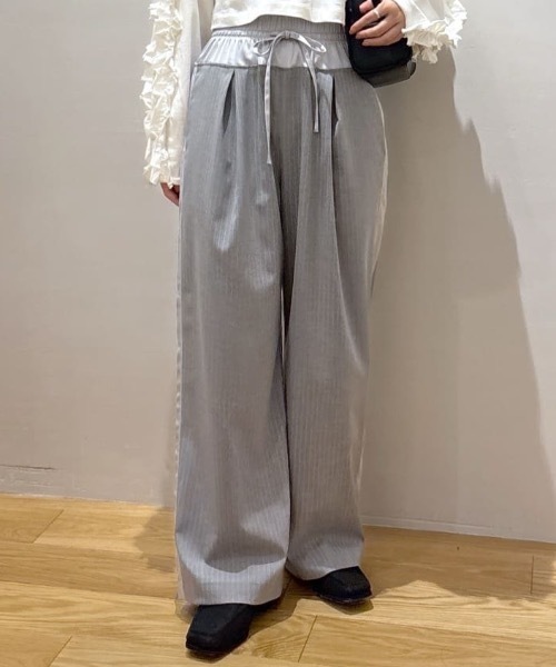 サイドラインストライプパンツ（その他パンツ）｜STYLEMIXER（スタイル