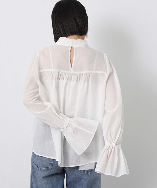 Gready Brilliant（グレディブリリアン）の「ＬＵタック衿キャンディブラウス（シャツ/ブラウス・レディース・ピンク/サックスブルー/オフホワイト・38）」の10枚目の写真