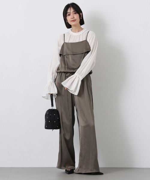 Gready Brilliant（グレディブリリアン）の「ＬＵタック衿キャンディブラウス（シャツ/ブラウス・レディース・ピンク/サックスブルー/オフホワイト・38）」の13枚目の写真