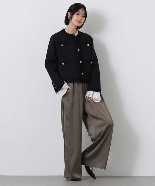 Gready Brilliant（グレディブリリアン）の「ＬＵタック衿キャンディブラウス（シャツ/ブラウス・レディース・ピンク/サックスブルー/オフホワイト・38）」の18枚目の写真