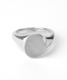 e.m.（イーエム）の「ヘアライン印台リング/26SS/レディース/メンズ/新作（リング）」