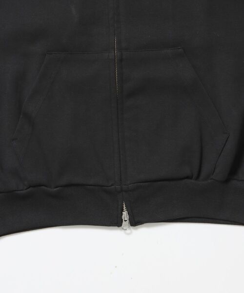 BEN DAVIS(ベンデイビス)の「【BEN DAVIS(ベンデイビス)】TAGGING JERSEY ZIP HOODY / ヘビーウェイト 刺繍 スウェット ジップパーカー 刺繍 【短丈】(パーカー・メンズ・ネイビー/グレー/ブラック・MEDIUM/LARGE)」の13枚目の写真