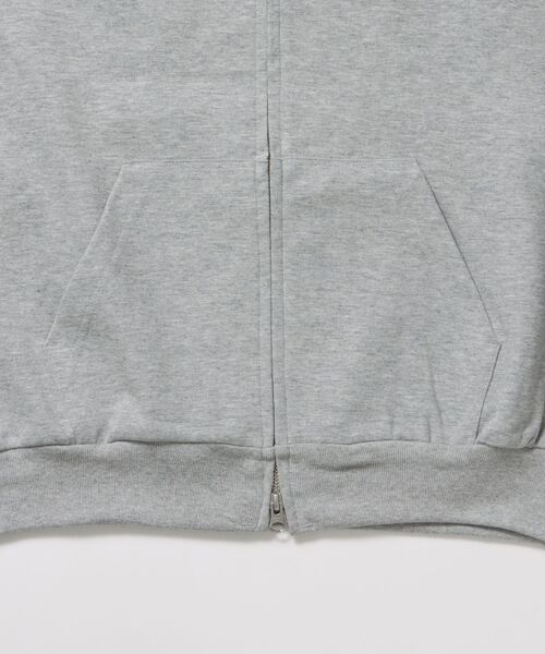 BEN DAVIS(ベンデイビス)の「【BEN DAVIS(ベンデイビス)】TAGGING JERSEY ZIP HOODY / ヘビーウェイト 刺繍 スウェット ジップパーカー 刺繍 【短丈】(パーカー・メンズ・ネイビー/グレー/ブラック・MEDIUM/LARGE)」の19枚目の写真