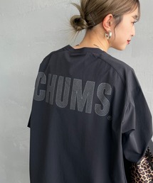 CHUMS（チャムス）の「【WEB限定】[CHUMS/チャムス] エアトレイル ストレッチ バックプリントTシャツ（Tシャツ/カットソー）」