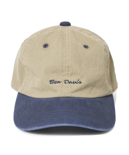 BEN DAVIS（ベンデイビス）の「SHORT BRIM CAP（キャップ・メンズ・ストライプ/ベージュ/ブラック系/ネイビー系・FREE）」の8枚目の写真