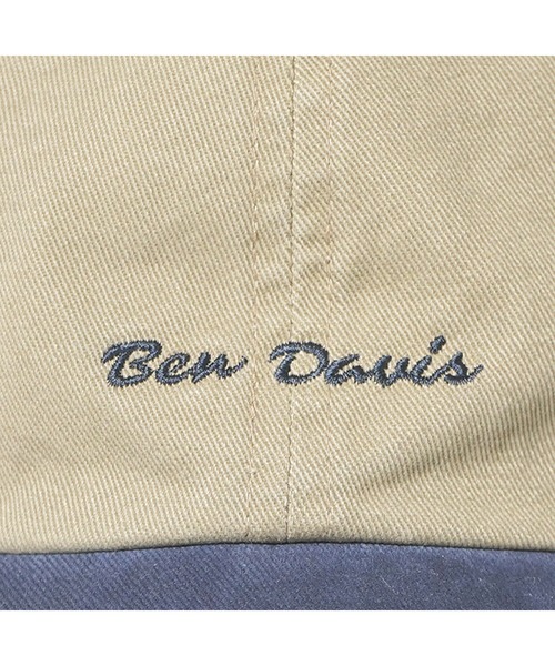 BEN DAVIS（ベンデイビス）の「SHORT BRIM CAP（キャップ・メンズ・ストライプ/ベージュ/ブラック系/ネイビー系・FREE）」の11枚目の写真