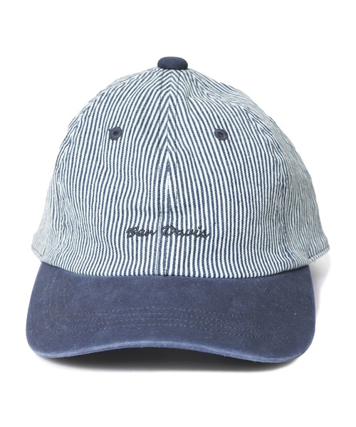 BEN DAVIS（ベンデイビス）の「SHORT BRIM CAP（キャップ・メンズ・ストライプ/ベージュ/ブラック系/ネイビー系・FREE）」の12枚目の写真