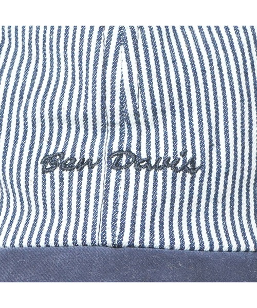 BEN DAVIS（ベンデイビス）の「SHORT BRIM CAP（キャップ・メンズ・ストライプ/ベージュ/ブラック系/ネイビー系・FREE）」の15枚目の写真
