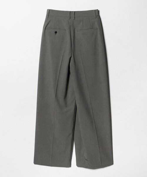 BEAUTY&YOUTH UNITED ARROWS（ビューティーアンドユースユナイテッドアローズ）の「ポプリン 2タック ラップパンツ ウォッシャブル 吸水速乾 接触冷感（その他パンツ・レディース・ブラック/ベージュ/グレー系・XS/L/S/M）」の18枚目の写真