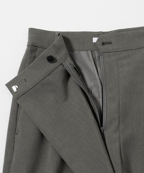 BEAUTY&YOUTH UNITED ARROWS（ビューティーアンドユースユナイテッドアローズ）の「ポプリン 2タック ラップパンツ ウォッシャブル 吸水速乾 接触冷感（その他パンツ・レディース・ブラック/ベージュ/グレー系・XS/L/S/M）」の22枚目の写真