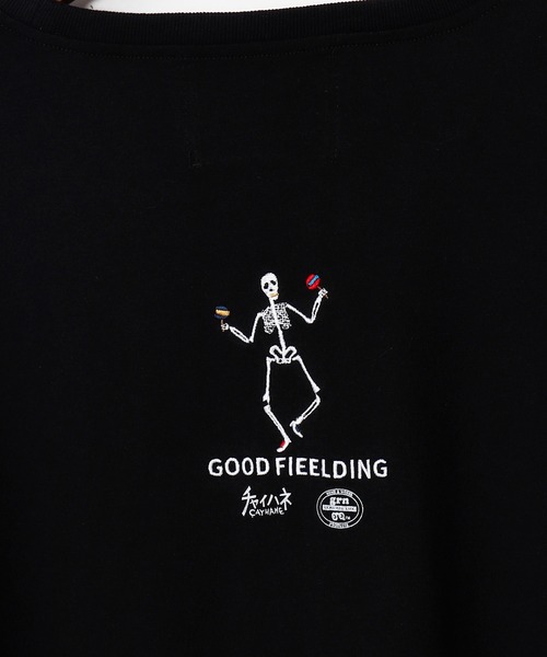 チャイハネ（チャイハネ）の「【チャイハネ】Amina×grn ヒピベラメンズTシャツ（Tシャツ/カットソー・メンズ・ブラック/ホワイト・XL/L）」の8枚目の写真