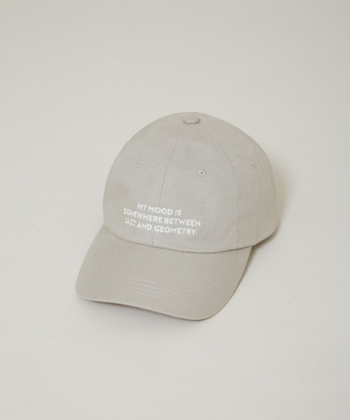 NANO universe（ナノユニバース）の「刺繍入りリネン混キャップ（キャップ・レディース・グリーン/ベージュ・FREE）」の8枚目の写真