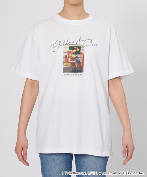 GOOD ROCK SPEED(グッドロックスピード)の「BARNYARDSTORM / LIFE PICTURE COLLECTION / BOYフォトT(Tシャツ/カットソー・レディース・ホワイト/イエロー・FREE)」の18枚目の写真