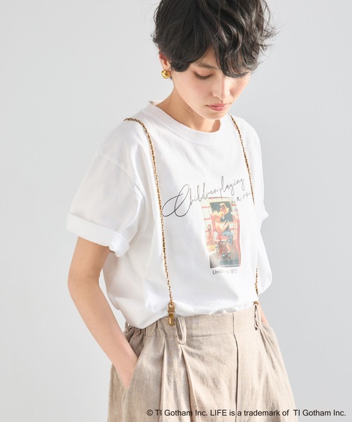 GOOD ROCK SPEED(グッドロックスピード)の「BARNYARDSTORM / LIFE PICTURE COLLECTION / BOYフォトT(Tシャツ/カットソー・レディース・ホワイト/イエロー・FREE)」の11枚目の写真