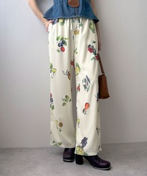 bohmal（ボマール）の「フルーツ柄イージーパンツ（その他パンツ）」