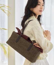 The Bagmati | Bagmati(バグマティ) / スクエアカゴBAG【『ネルソンさん』ご紹介アイテム】(かごバッグ)