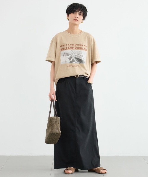 The Bagmati(ザバグマティ)の「Bagmati(バグマティ) / スクエアカゴBAG【『ネルソンさん』ご紹介アイテム】(かごバッグ・レディース・ブラック/チョコ・FREE)」の16枚目の写真