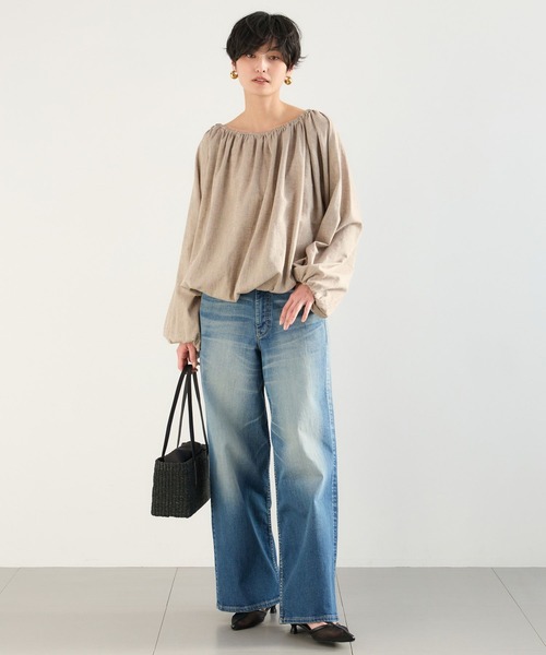 The Bagmati(ザバグマティ)の「Bagmati(バグマティ) / スクエアカゴBAG【『ネルソンさん』ご紹介アイテム】(かごバッグ・レディース・ブラック/チョコ・FREE)」の18枚目の写真